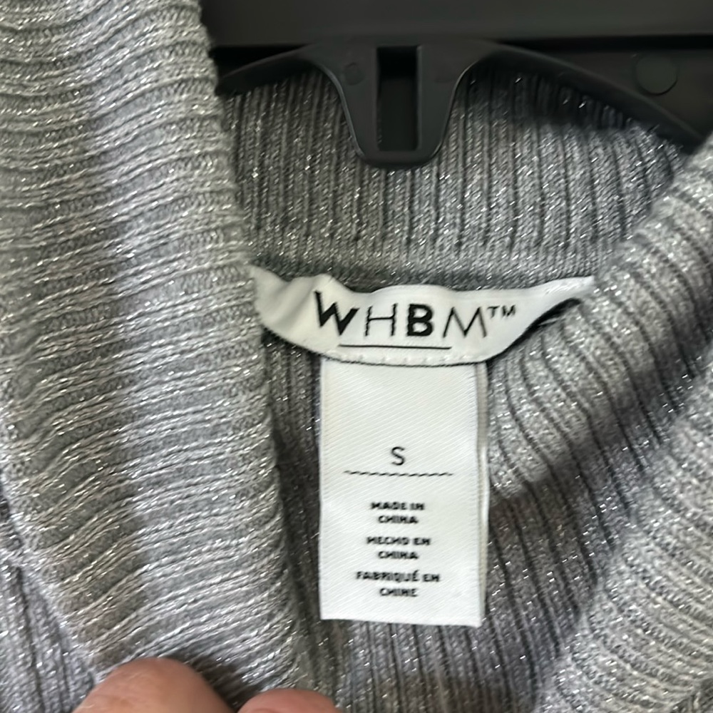 WHBM sweater turtleneck, long sleeve never worn